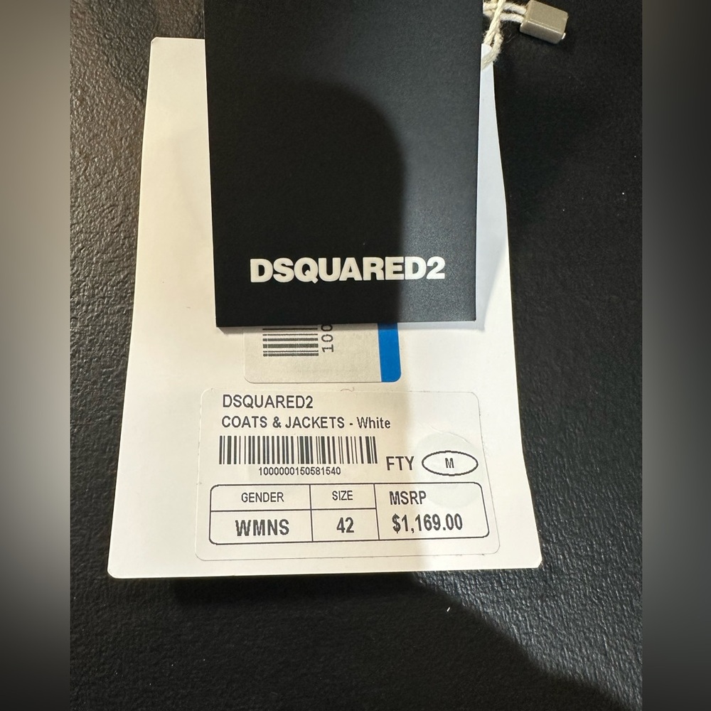 Dsquared2 White Stirrup Snow one Piece Ski Suit NWT - Picture 7 of 10